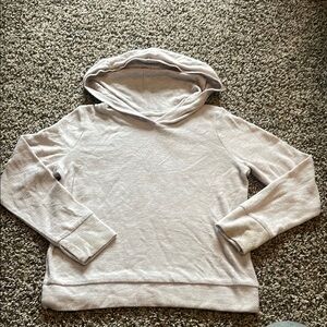 Zella Girls SOFT Lightweight Light Gray Hoodie